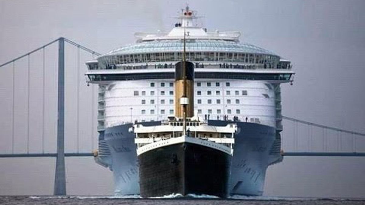 El crucero más grande del mundo ya navega hasta Southampton