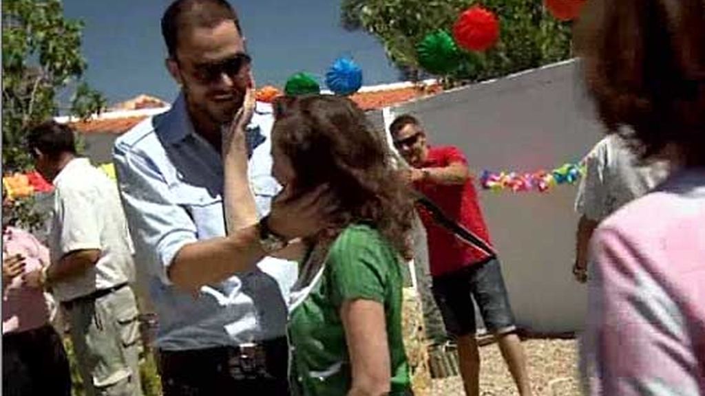 Cata, enamorada de La Roca