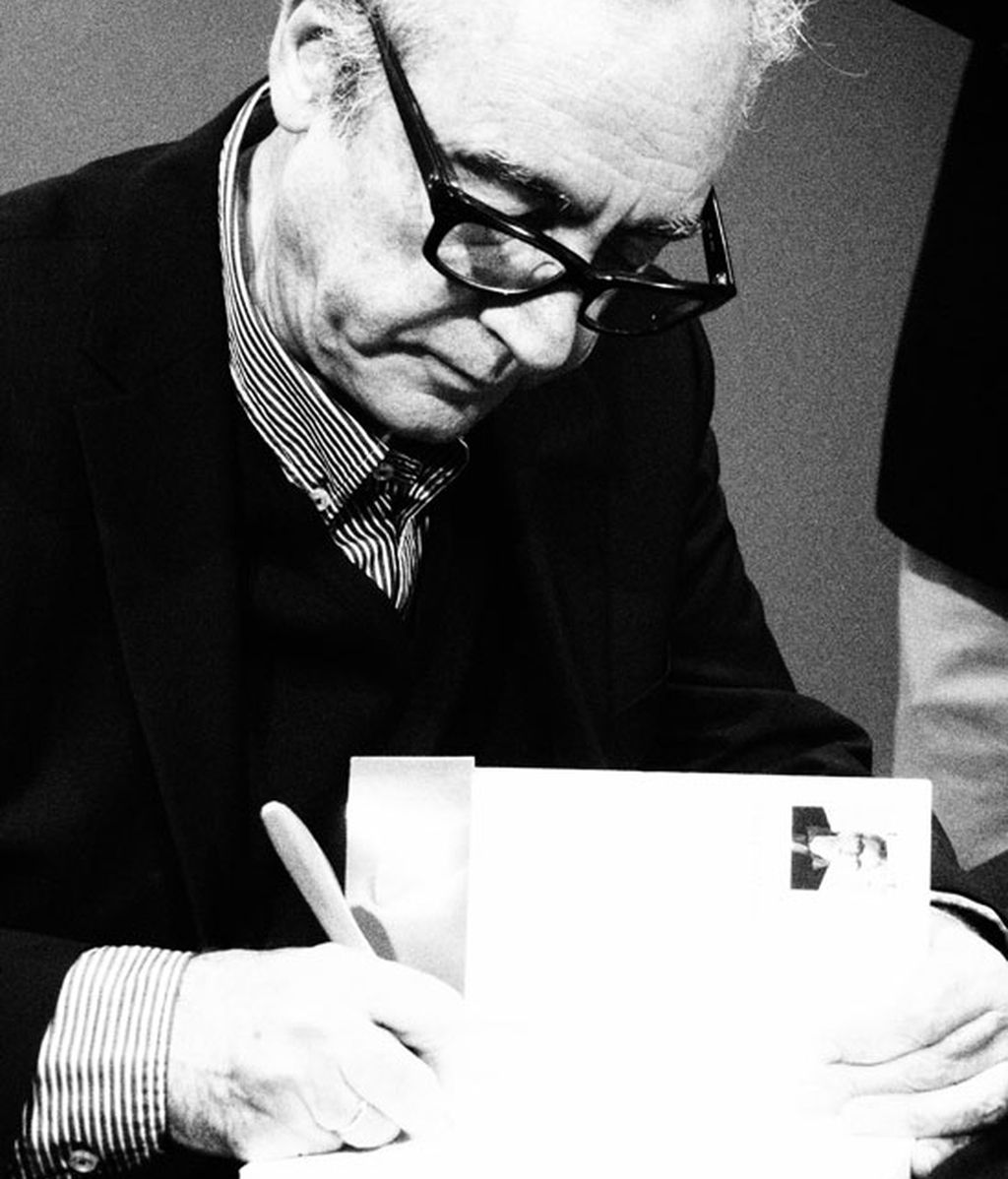 Juanjo Millás, en blanco y negro