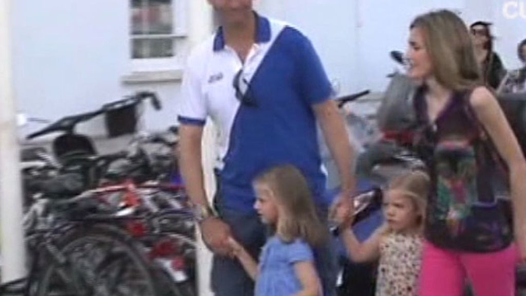 La segunda aparición de la princesa Letizia