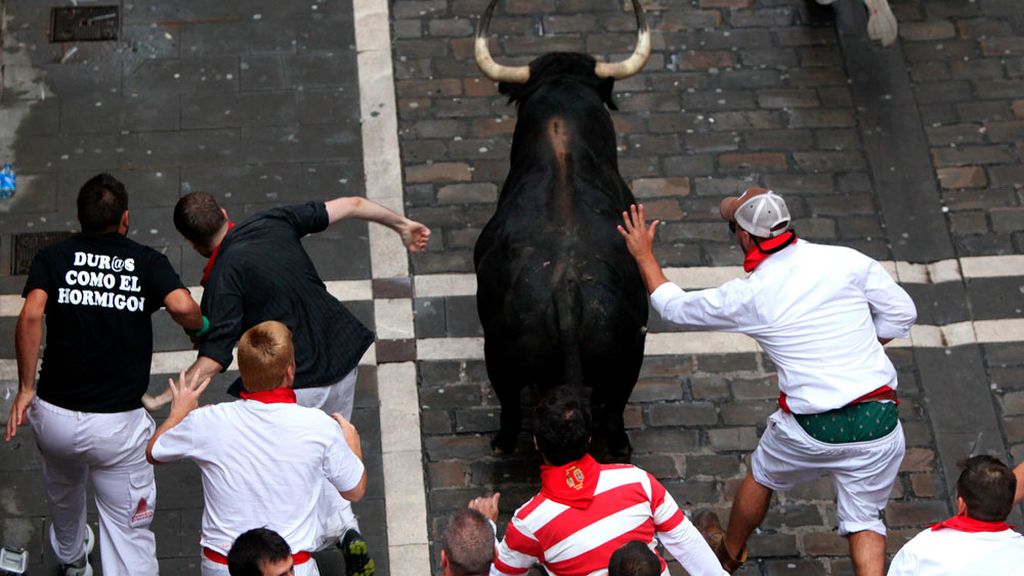 Tercer encierro de los Sanfermines 2012
