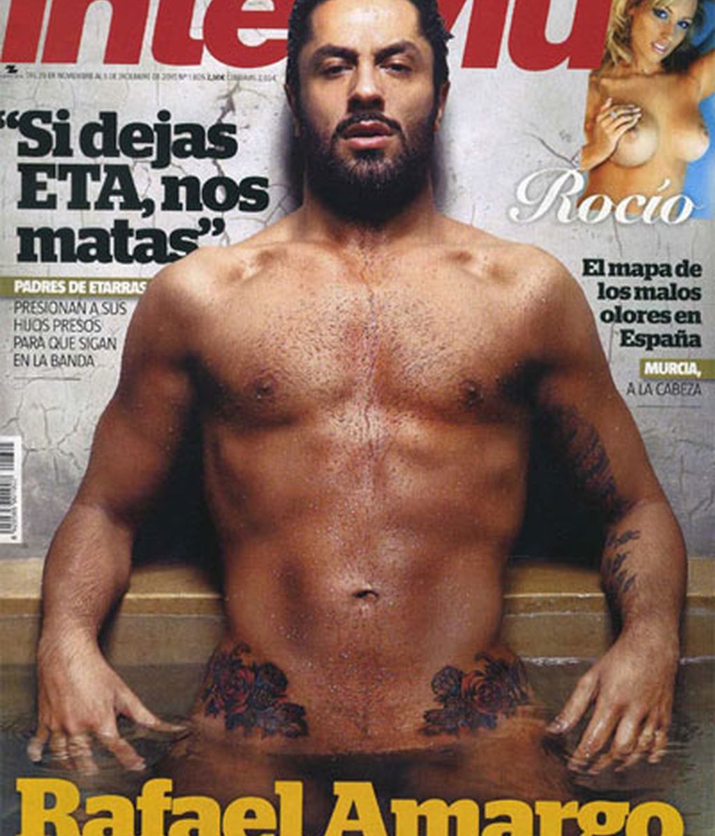 Rafael Amargo se desnuda