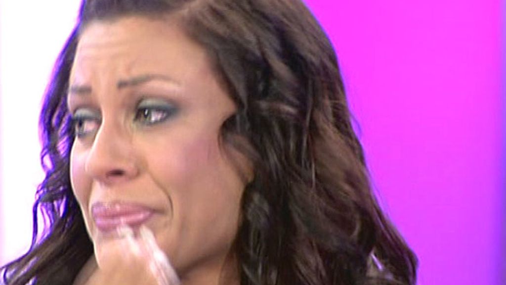Tatiana Delgado rompe a llorar en 'Sálvame'