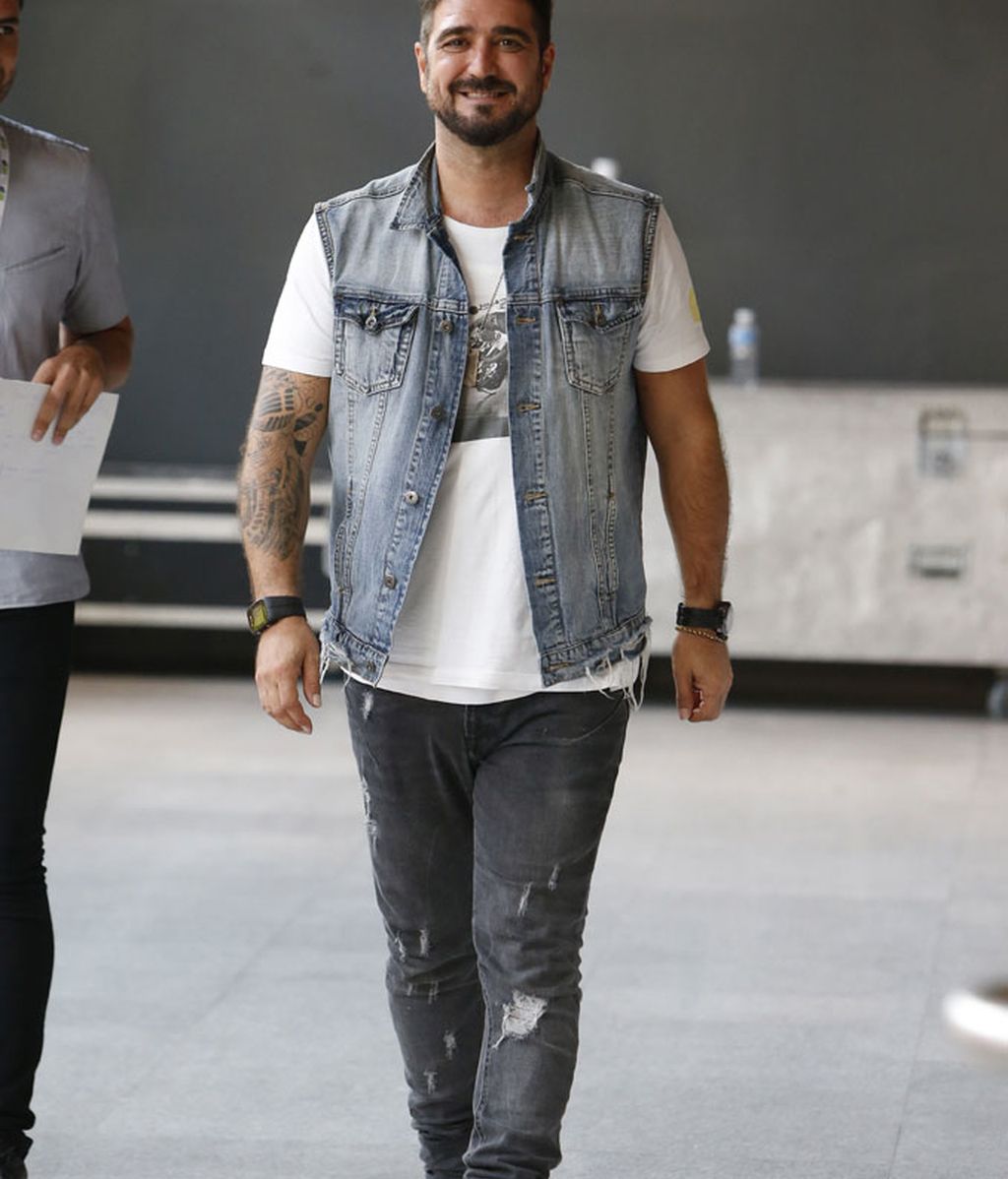 Antonio Orozco en la gala de 25 Aniversario de Cadena Dial