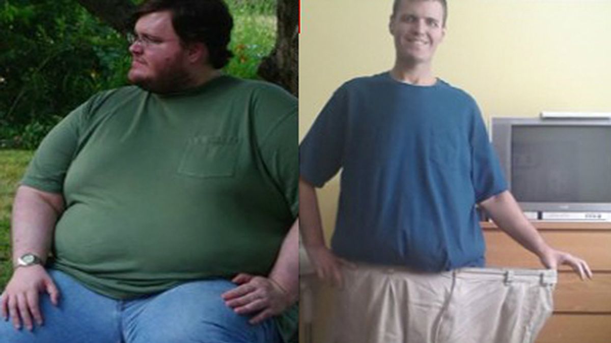 Un hombre pierde 180 kilos gracias a una compañera de un juego de smartphone