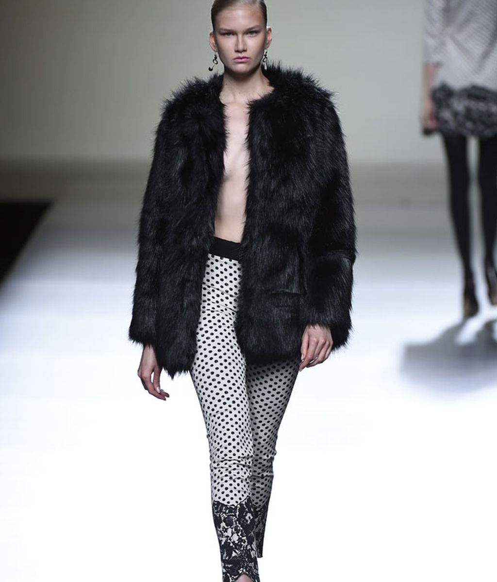 Experimentando con los patrones y tejidos