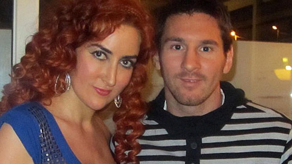 Con Leo Messi