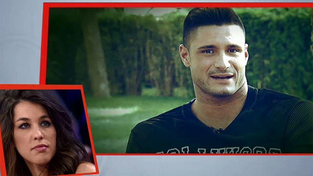 El tronista roba un beso a Steisy