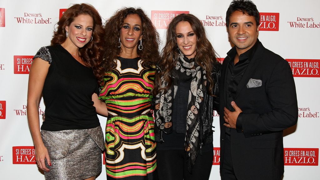 Pastora Soler, Rosario, Malú y Luis Fonsi