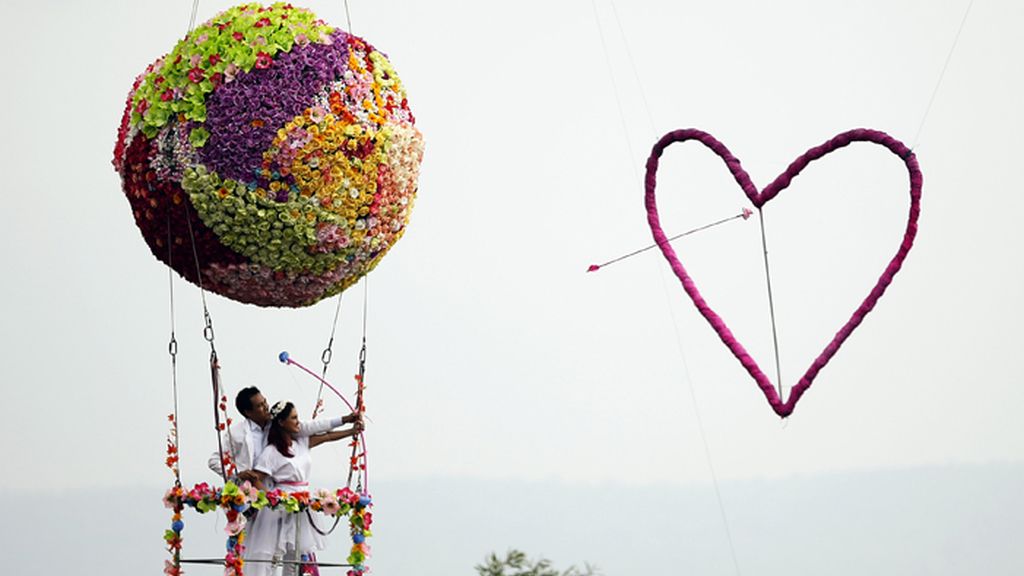 Las 'flechas' de San Valentín llegan también a Tailandia