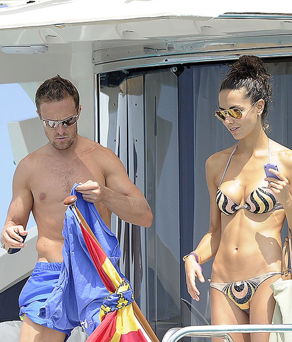 Sete Gibernau y Laura Barriales, amor a todo gas