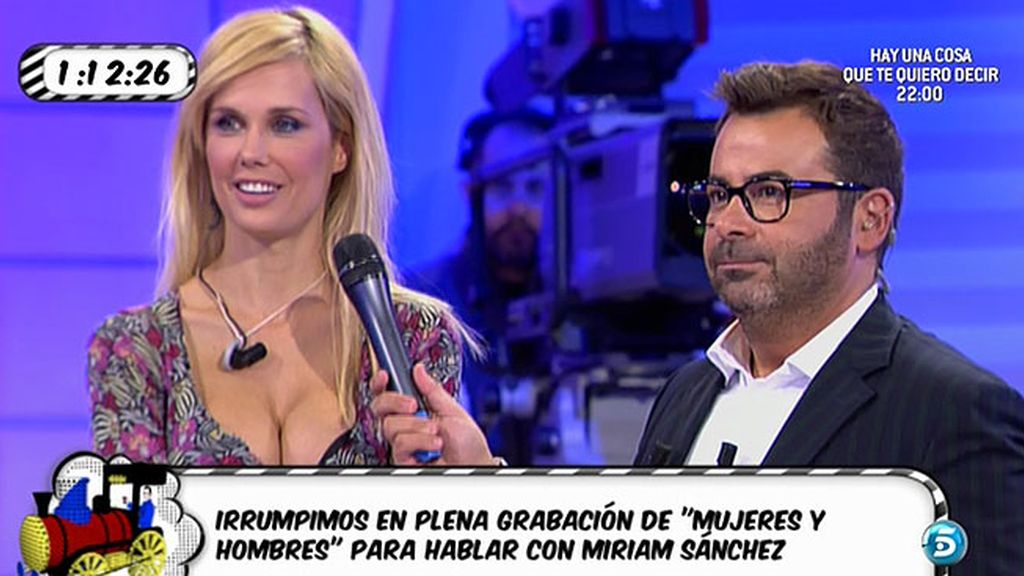 Jorge Javier entrevista a Pipi y Miriam en 'Mujeres y hombres' y propone un polígrafo a Miriam