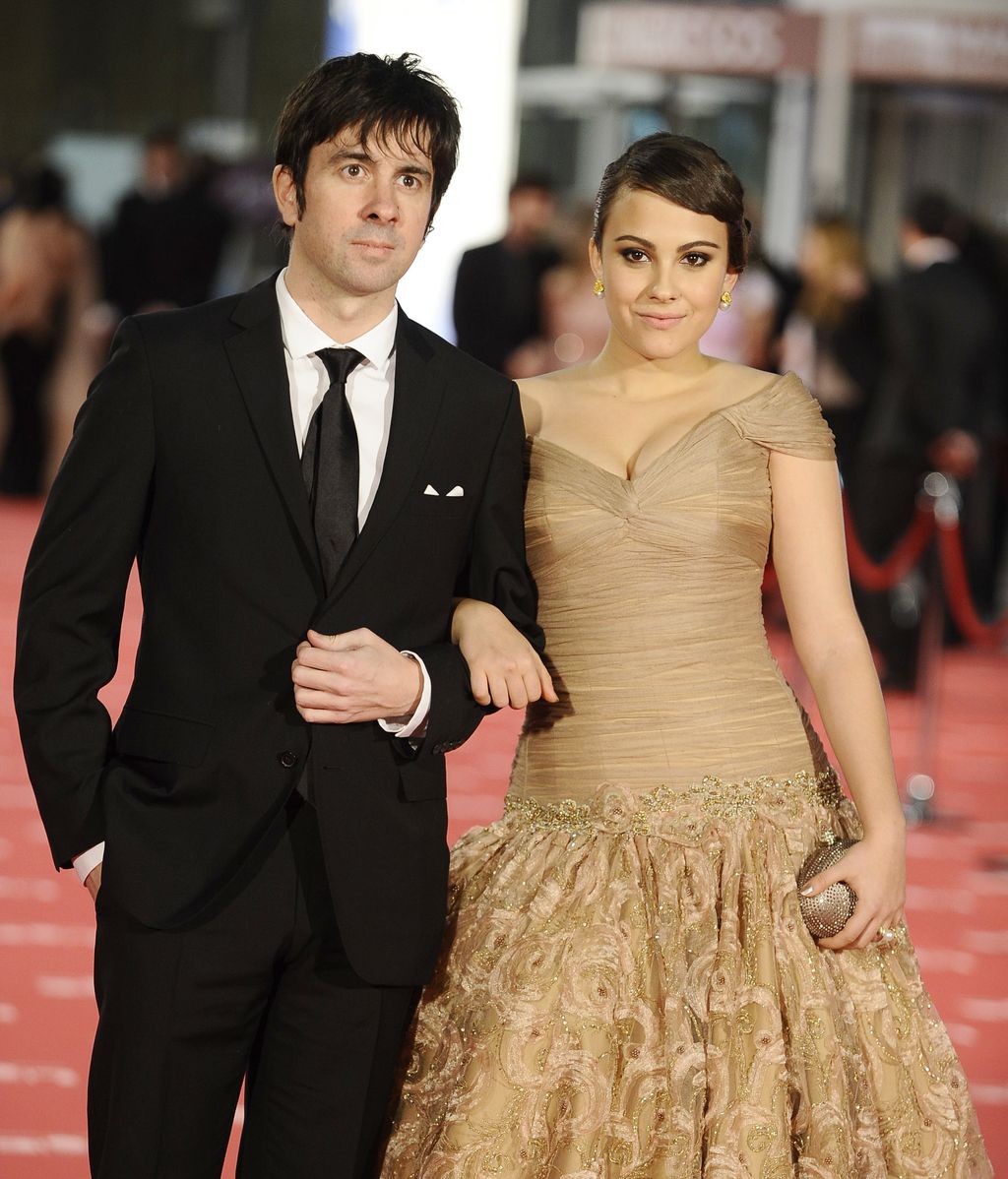 La actriz Alba García y el directo Eduardo Chapero