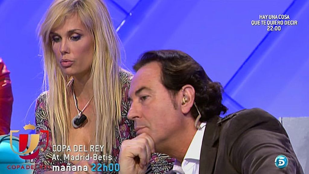 Jorge Javier entrevista a Pipi y Miriam en 'Mujeres y hombres' y propone un polígrafo a Miriam