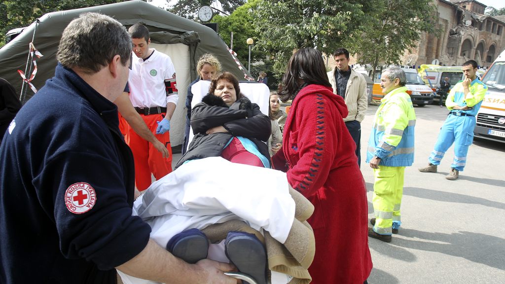 Imágenes de los terremos de Italia
