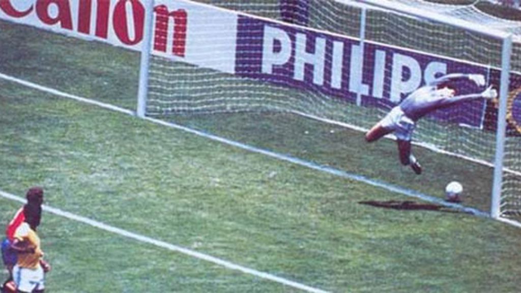 Gol fantasma de Michel (México 1986)