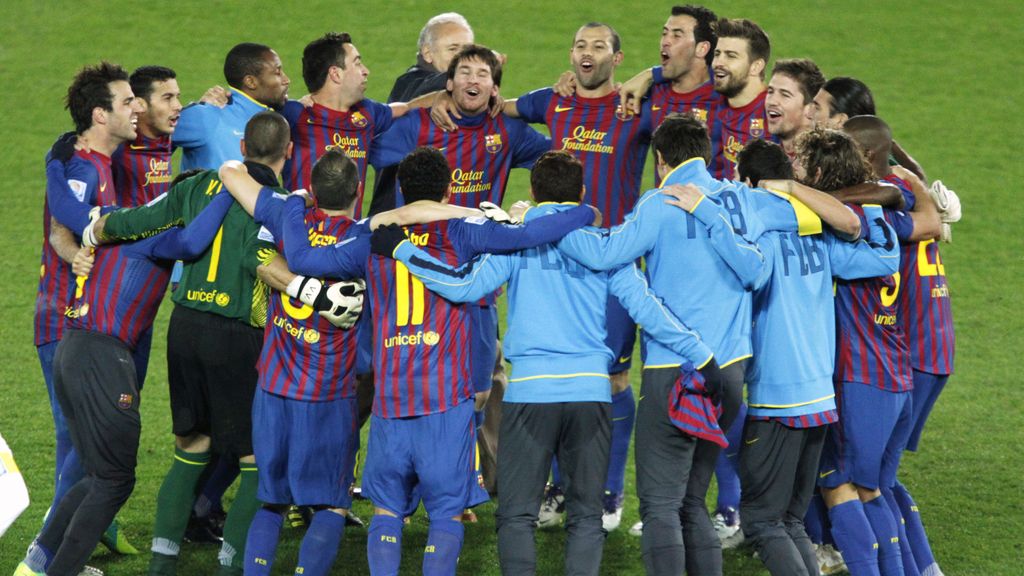 Mundialito celebración. Foto: Reuters