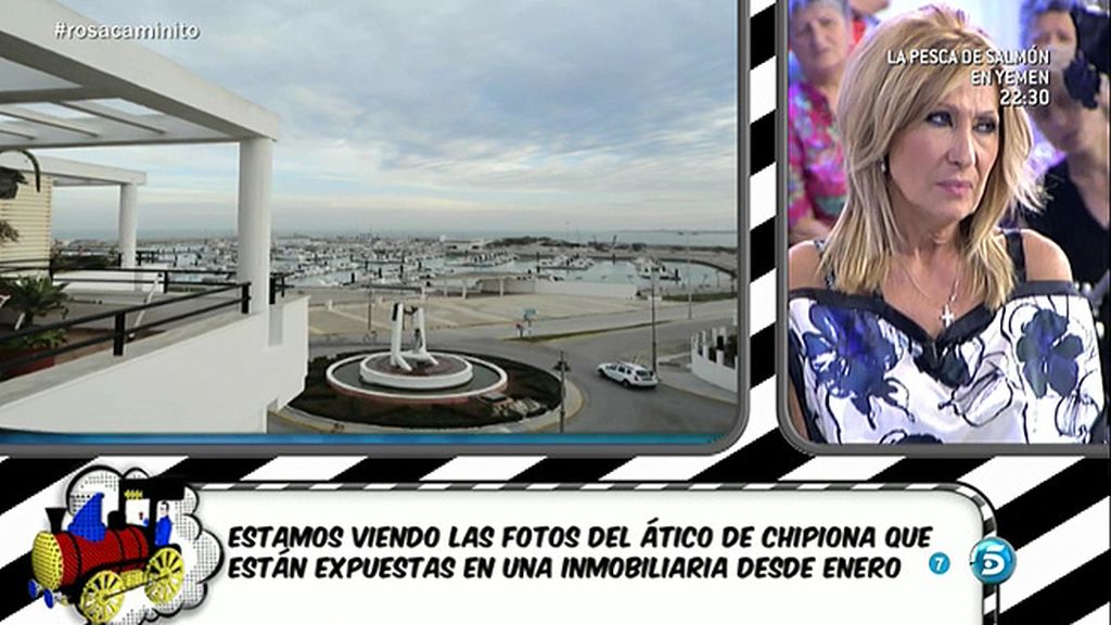 Rosa Benito se sorprende por el cambio de la casa