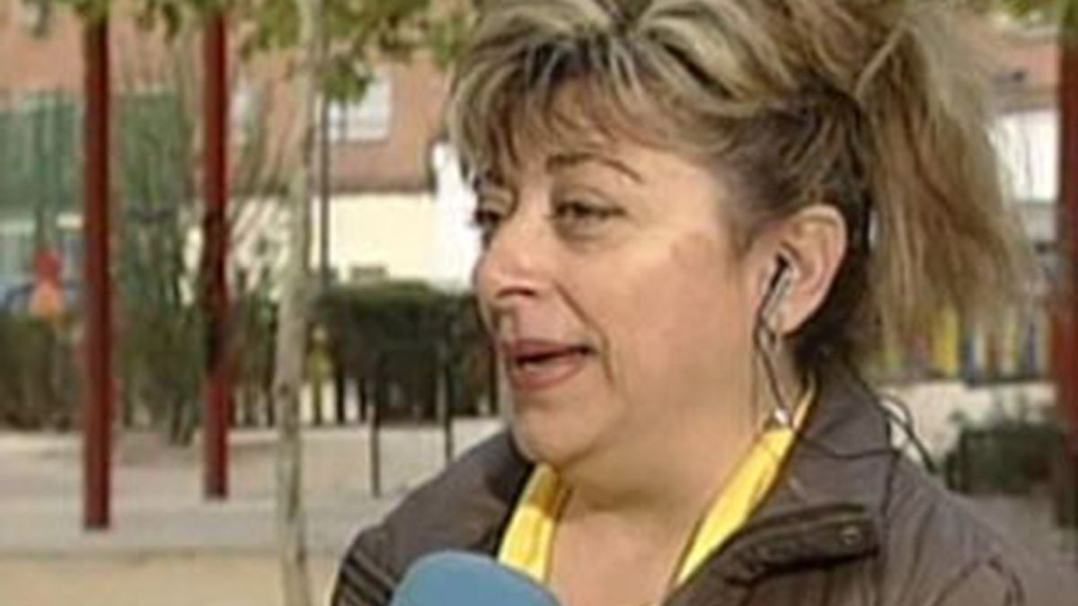 La madre de Carlos Palomino, María Victoria Muñoz durante la entrevista en el Informativo Matinal. Vídeo: Informativos Telecinco.