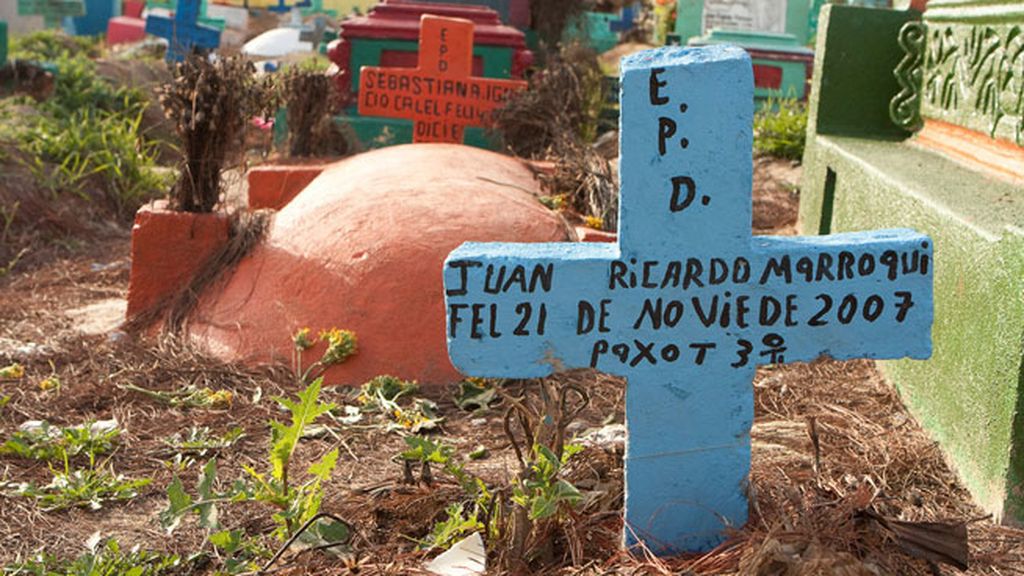 Un cementerio cargado de color en Guatemala