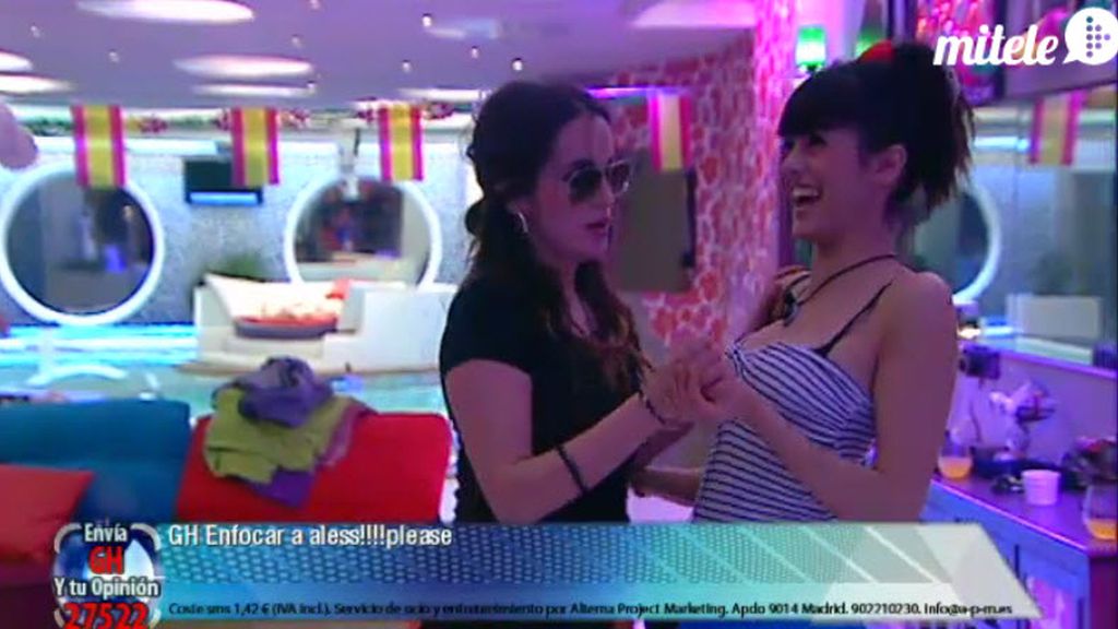 Laisa ha vivido su primera fiesta 'spanish life style'