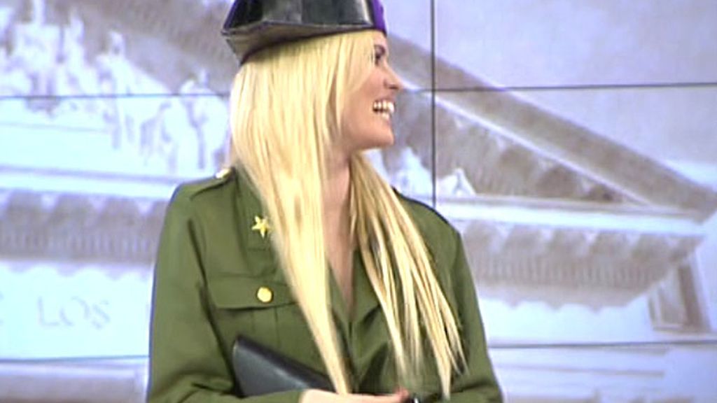 Adriana Abenia a lo Tejero