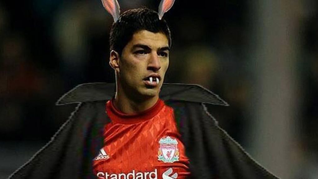 Los memes del mordisco de Luis Suárez a Chiellini