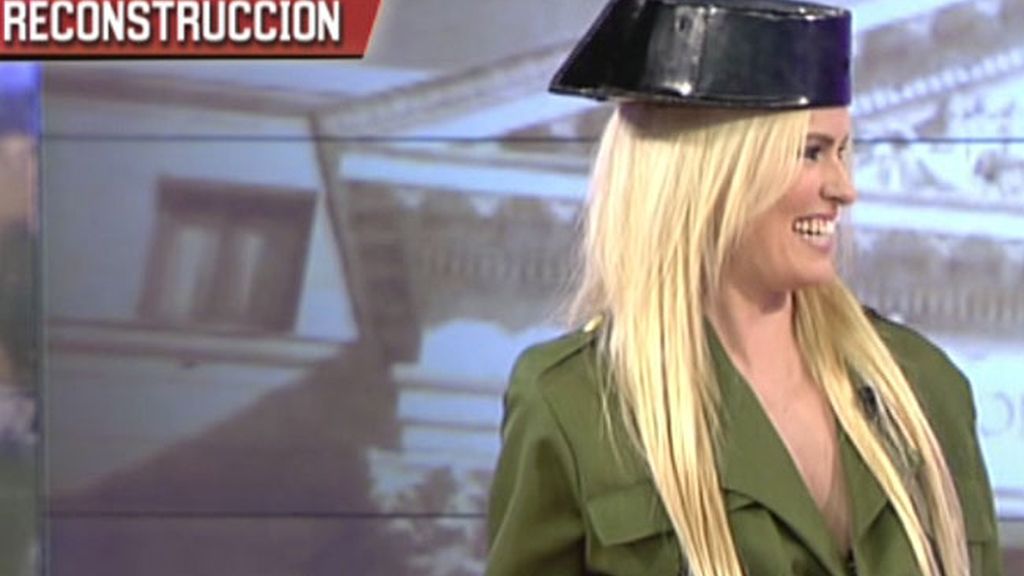 Adriana Abenia a lo Tejero