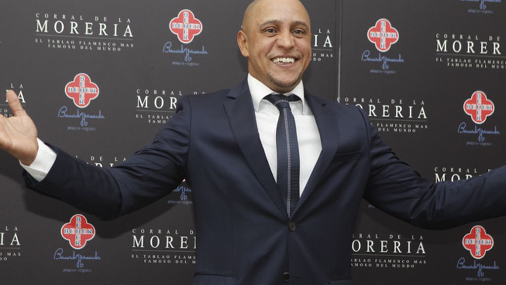 El futbolista Roberto Carlos también ha acudido a la gala