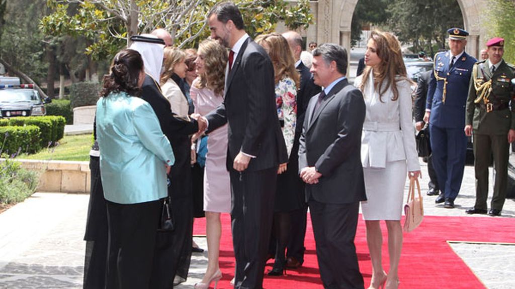 Letizia y Rania, juntas en Jordania