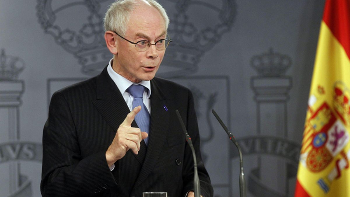 Herman van Rompuy niega la posibilidad de una Cataluña independiente dentro de la UE