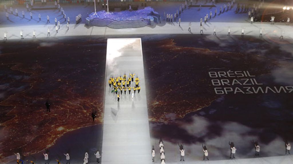 Gala inaugural de los Juegos Olímpicos de Sochi 2014