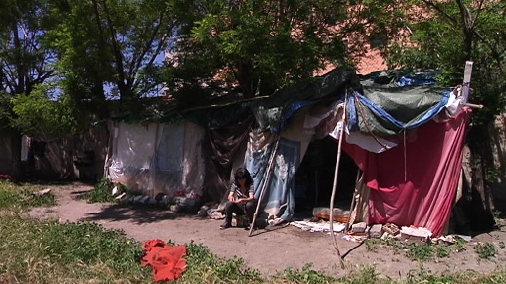 Así viven los que no tienen nada en tiempos de recesión