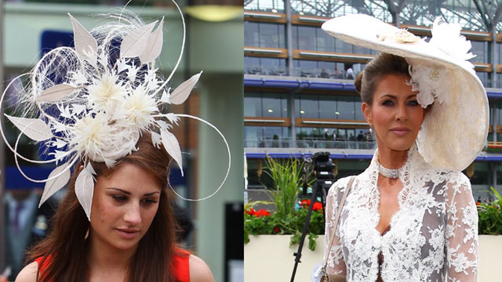 Sombreros, caballos y extravagancia en la cita de Ascot