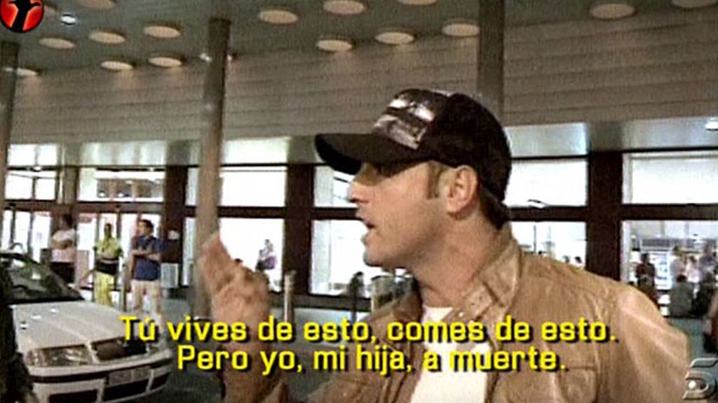 Bustamante se enfada con la prensa