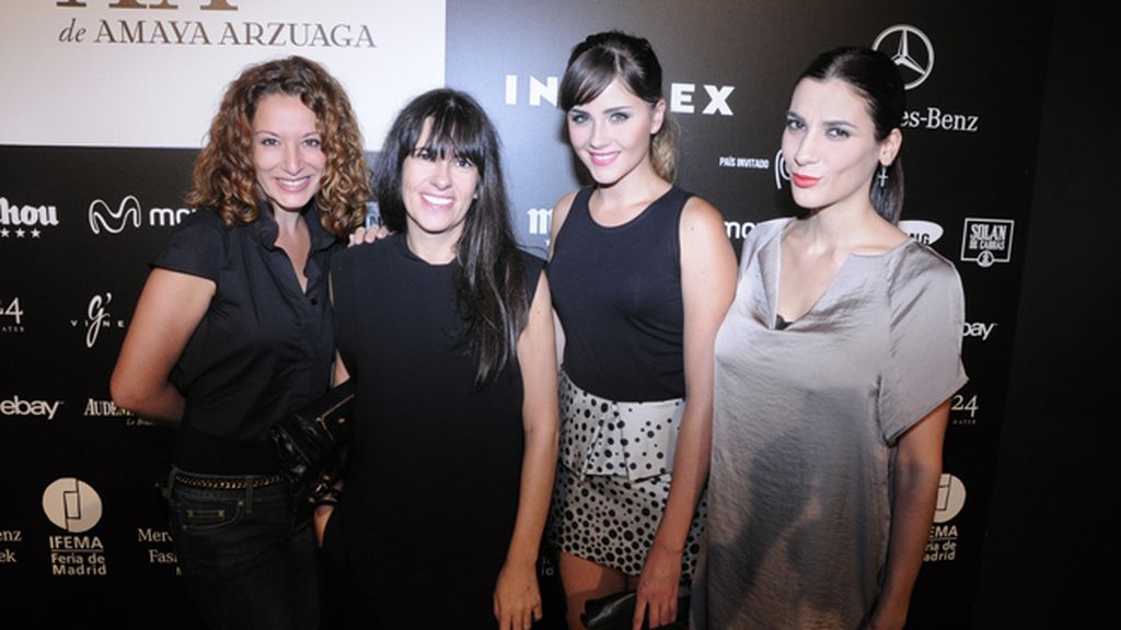 Eva Almaya, Amaya Arzuaga, Lucía Ramos y Cecilia Gessa