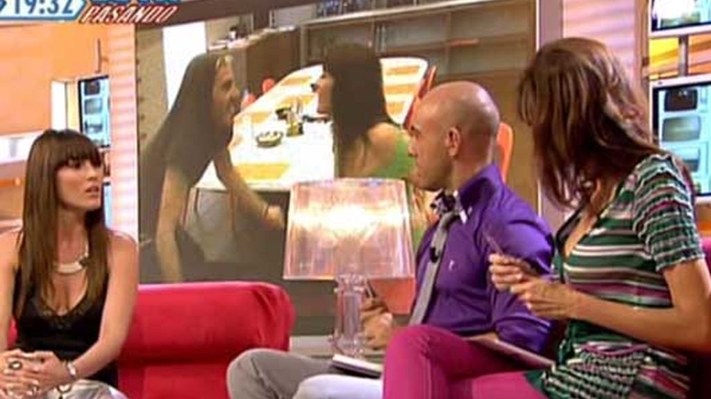 Sandra en 'Está Pasando'