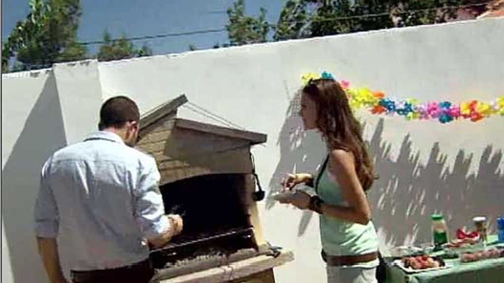 Cata, enamorada de La Roca