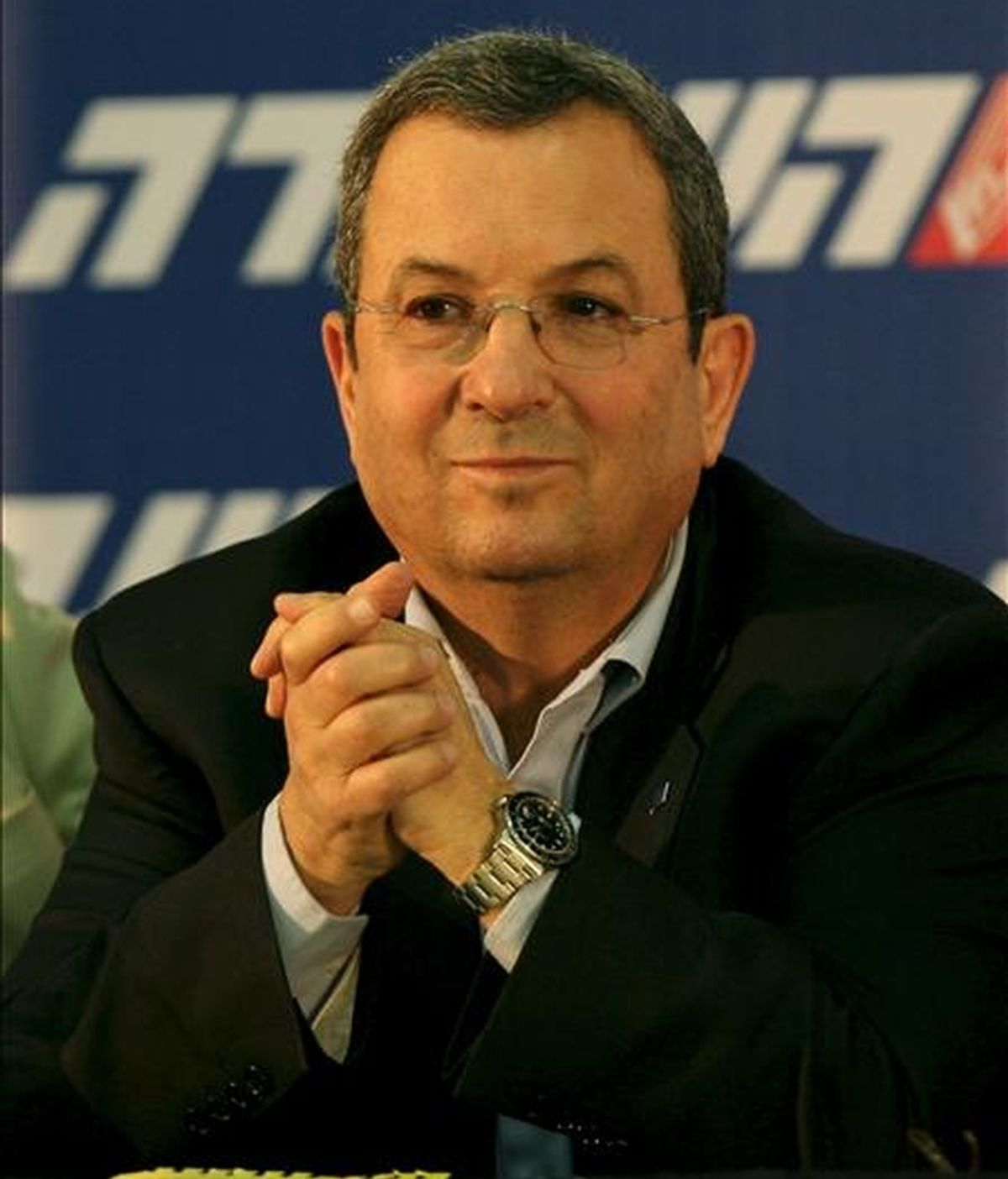 Foto del 24 de marzo de 2009 del ministro de Defensa israelí, Ehud Barak, que seguirá en el cargo con el nuevo Gobierno de Benjamín Netanyahu. EFE