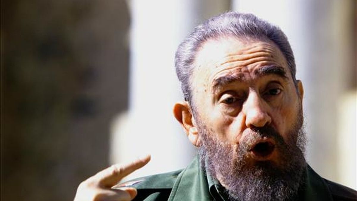 Fidel Castro, primer secretario del gobernante Partido Comunista de Cuba, asegura también que "Obama dio muestras de autosuficiencia" en la Cumbre de las Américas del fin de semana pasado en Trinidad y Tobago. EFE/Archivo