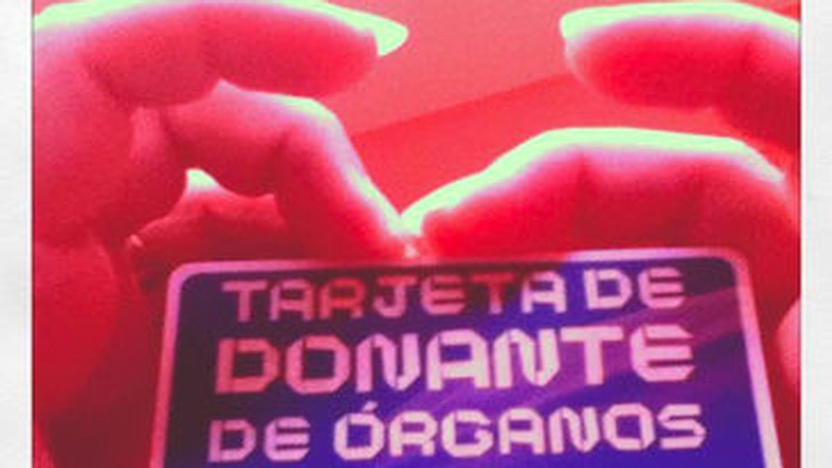 Tarjeta de donante de órganos