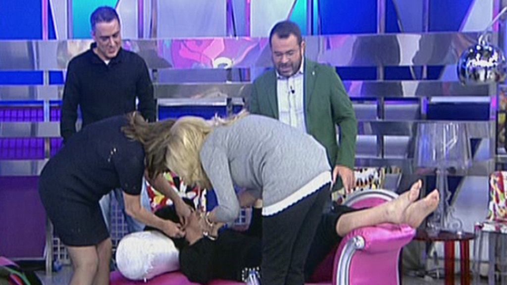 Los colaboradores cuidan de Joana