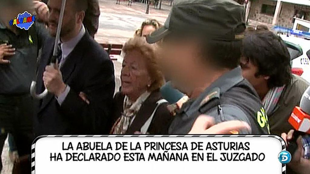 La llegada de Menchu Álvarez del Valle a los juzgados de Cangas de Onís