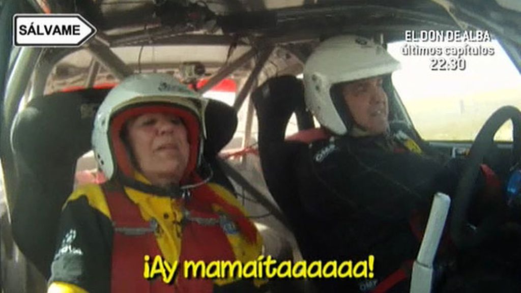 Carmen Bazán, al borde de las lágrimas tras superar su reto