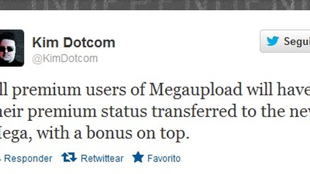 Kim Dotcom lo ha anunciado las buenas noticias para sus exclientes en Megaupload en su cuenta en Twitter.