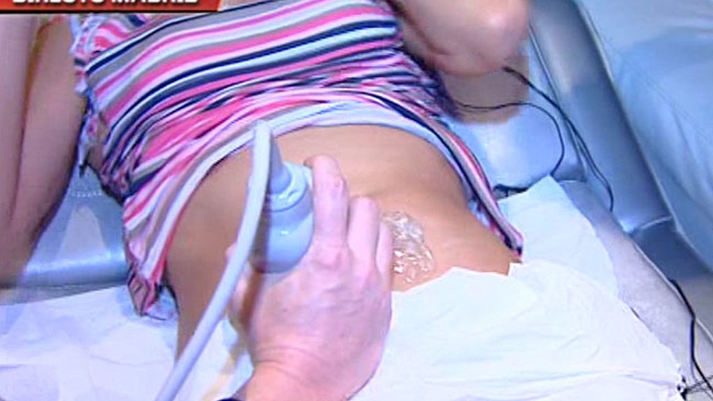 Ecografía en directo a Paqui 'Coles'