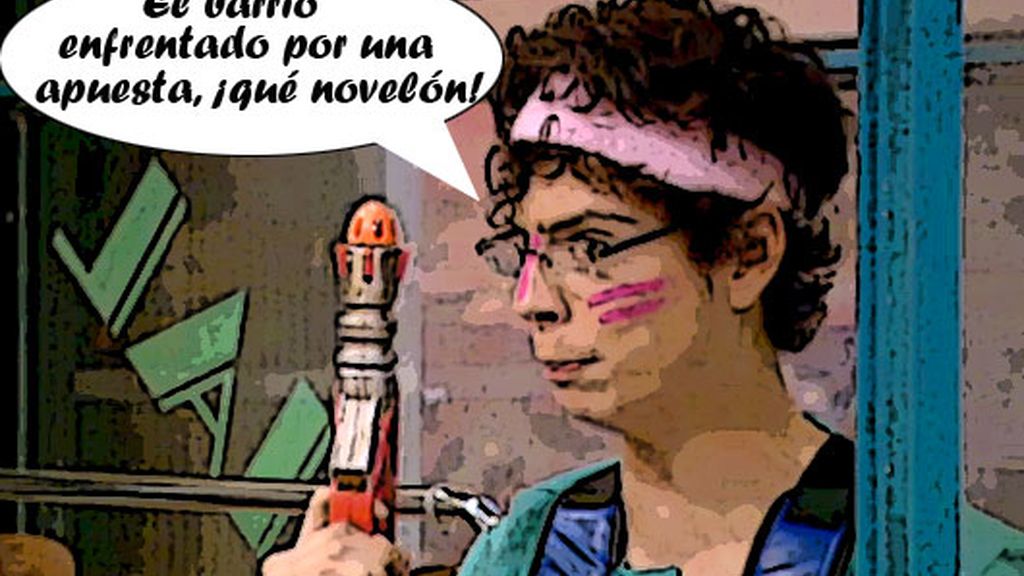 Batalla láser en Esperanza Sur