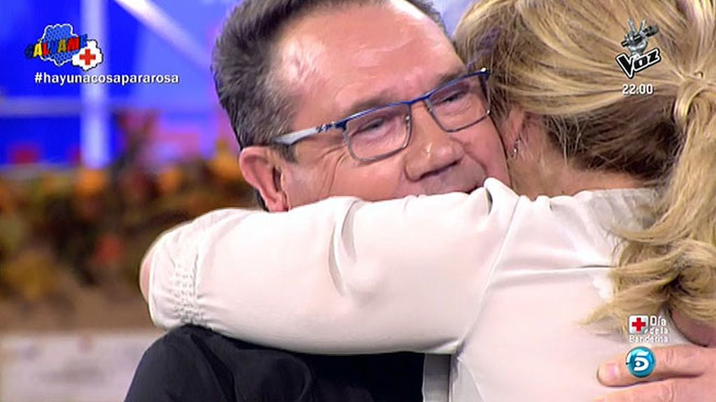 Los hermanos llevaban dos años sin verse