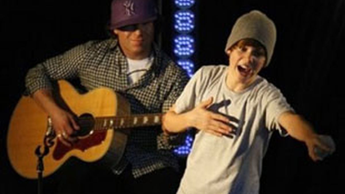 Justin Bieber durante uno de sus últimos conciertos. Foto: AP