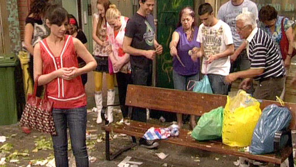 Luisma ya es el barrendero del barrio